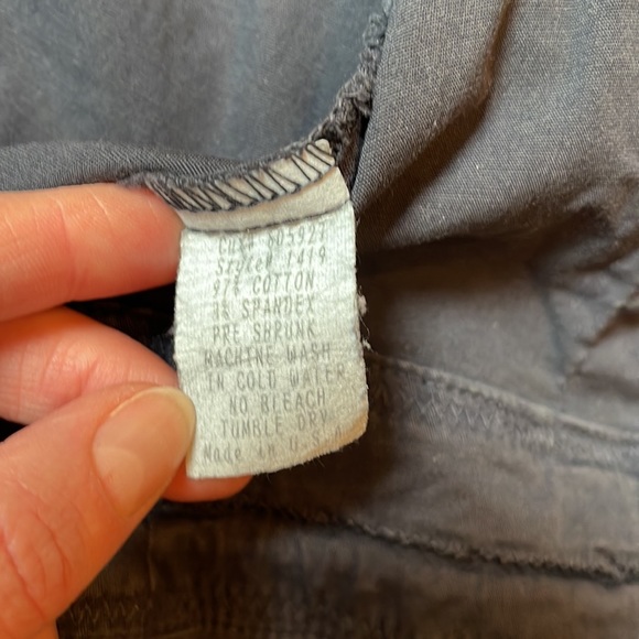 Navy blue jacket by XCVI with bronze gold hardware , stylish , size s - Picture 6 of 6